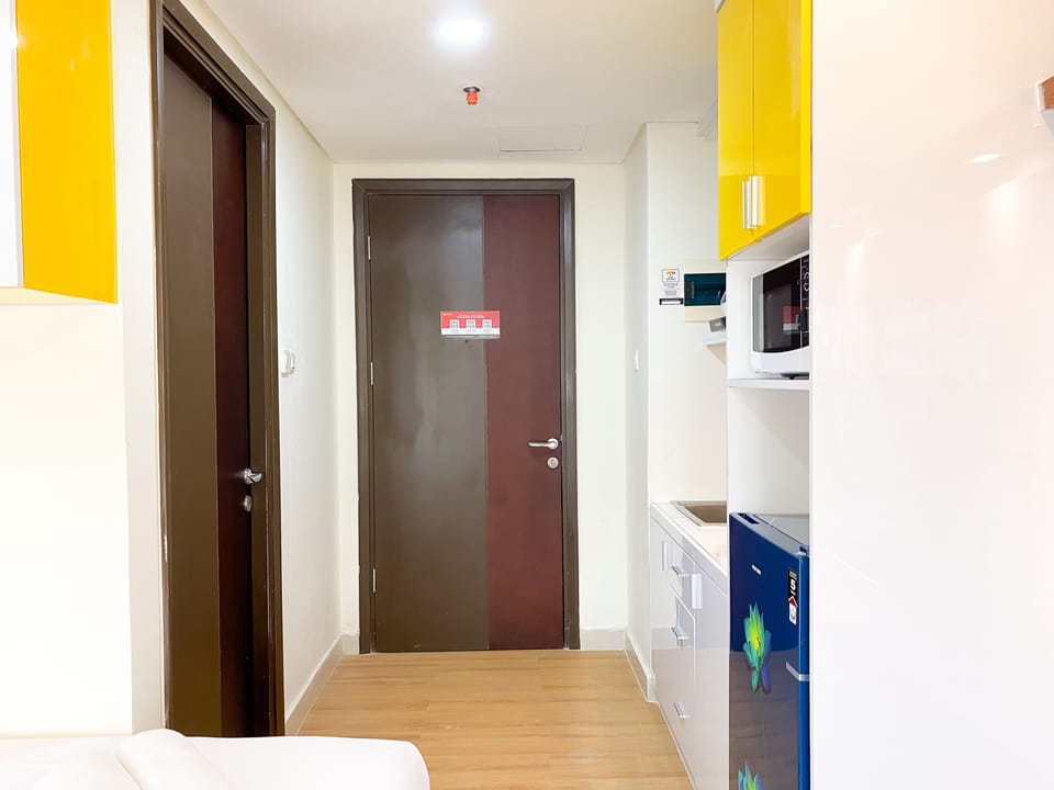 Studio | Private kitchen | Fridge, microwave, rice cooker