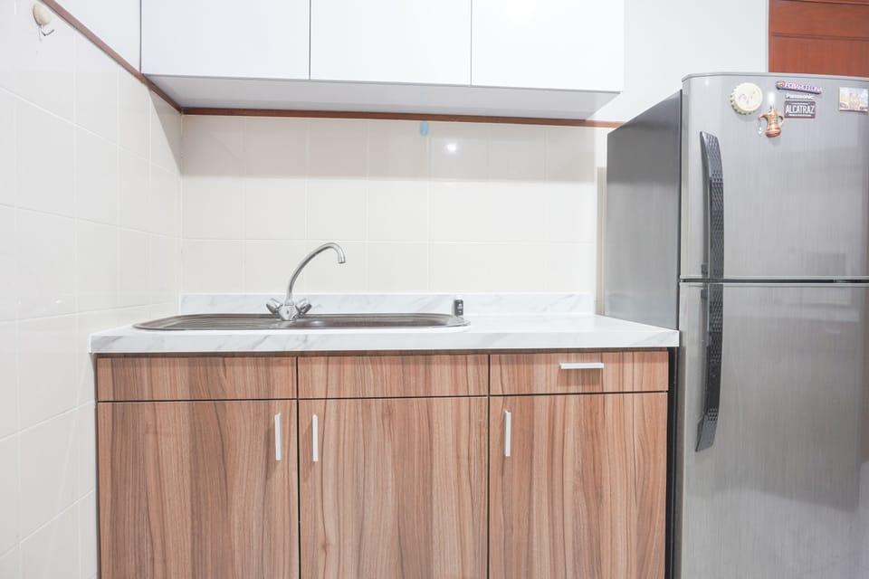 Apartment | Private kitchen | Fridge, microwave, stovetop, rice cooker
