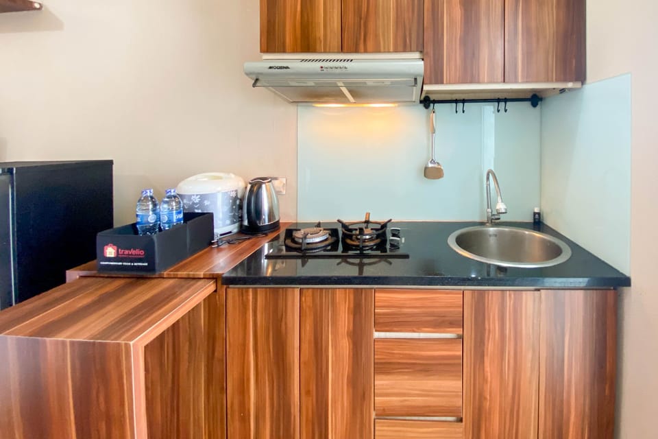 Studio | Private kitchen | Fridge, stovetop, rice cooker