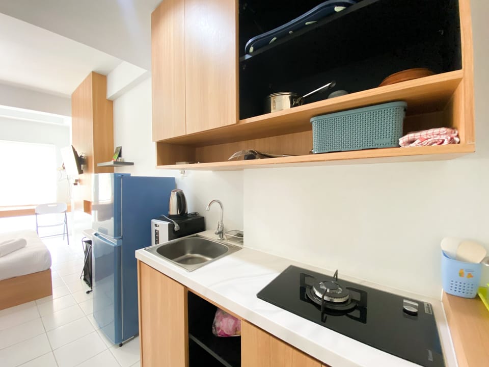Studio | Private kitchen | Fridge, stovetop, rice cooker