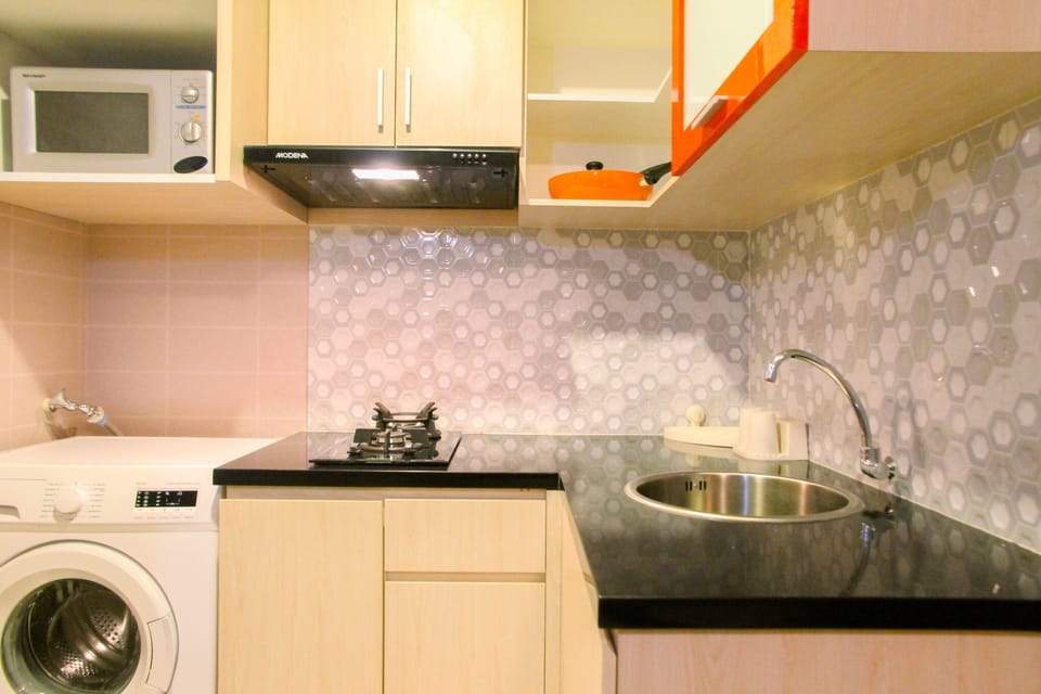 Apartment | Private kitchen | Fridge, microwave, stovetop, rice cooker