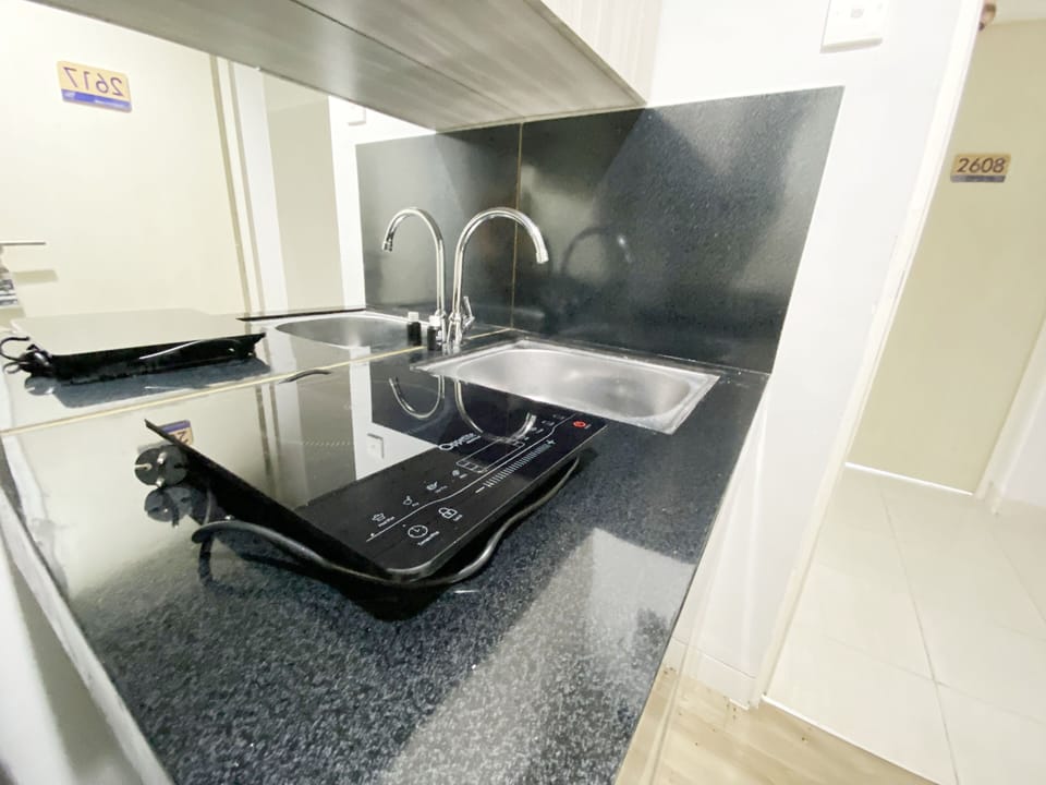 Studio | Private kitchen | Fridge, stovetop, rice cooker