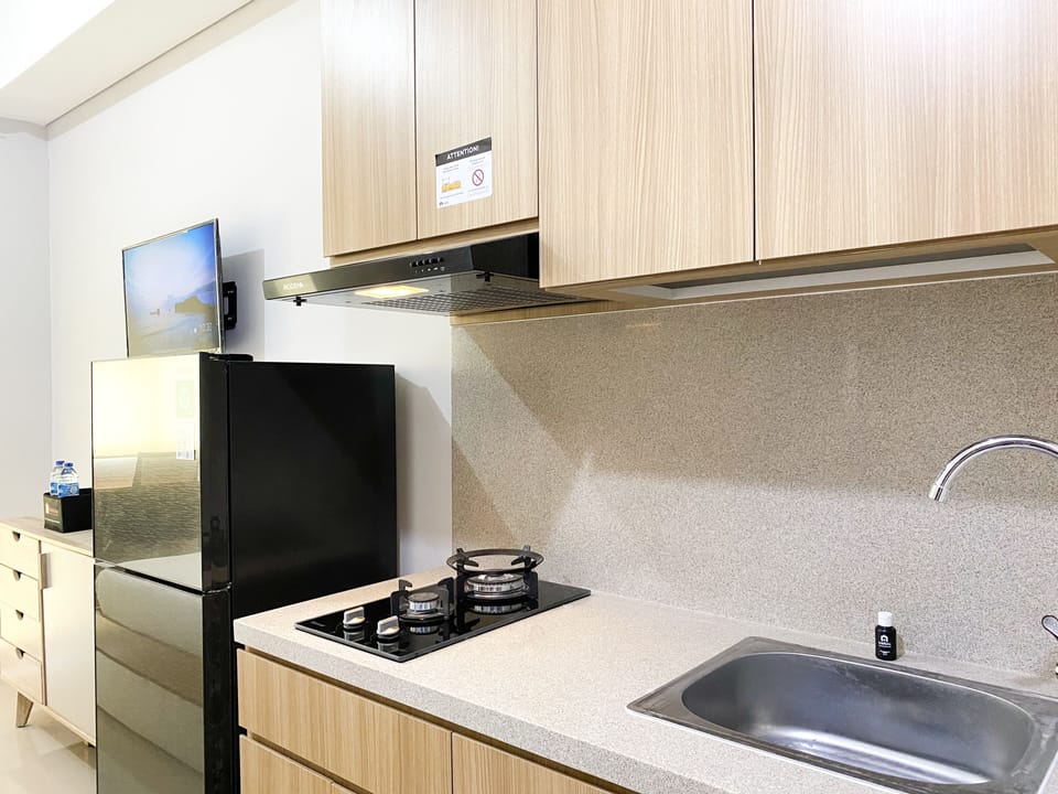 Studio | Private kitchen | Fridge, stovetop, rice cooker