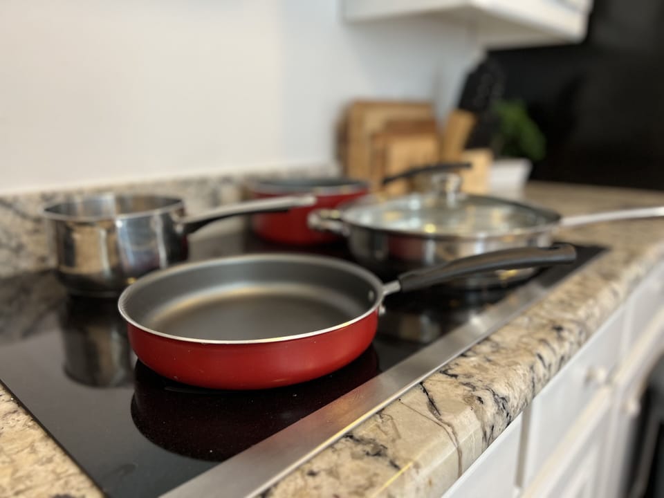 pots and pans. 