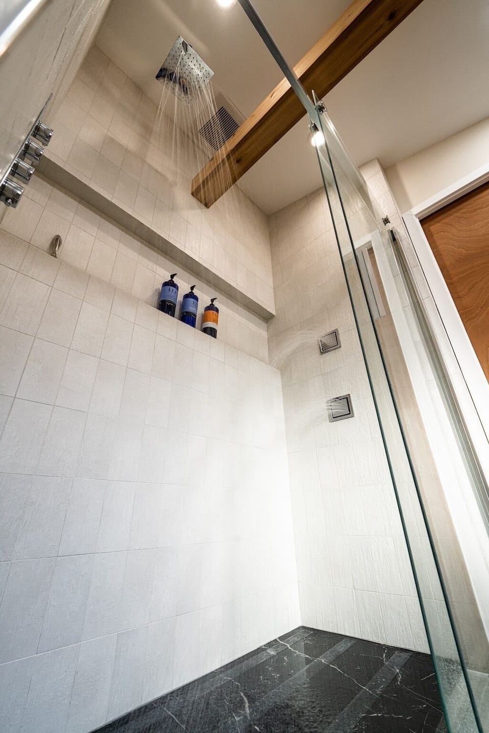 The best, one of a kind shower experience with many different jet options!