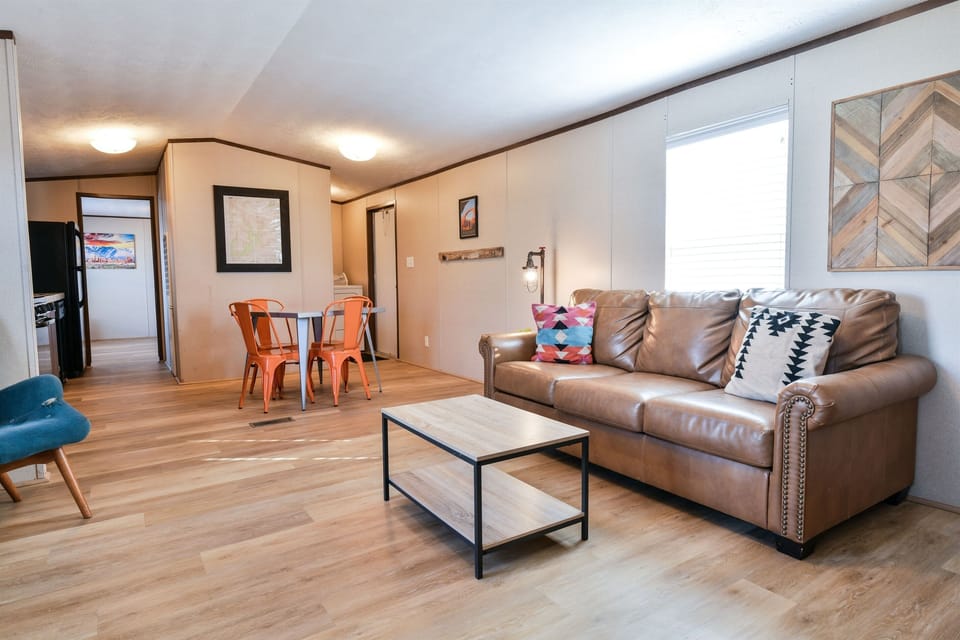 Open concept living area