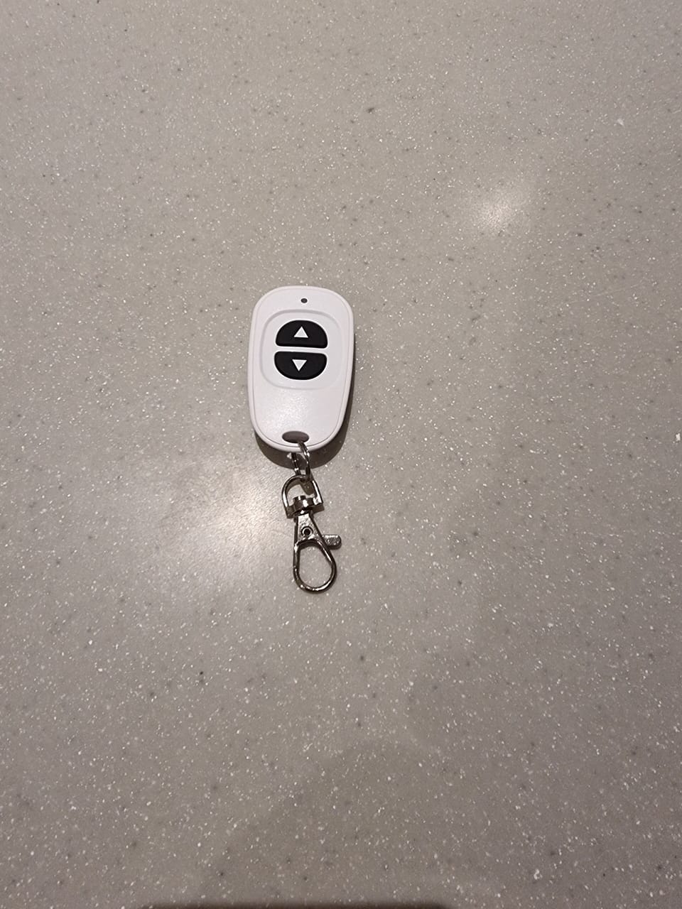 Remote for the parking barrier to prevent others from using your spot