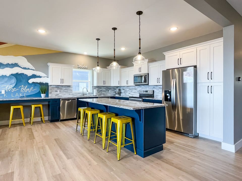 "The kitchen is fully equipped with anything you need to feed a large group." - Kathleen and family