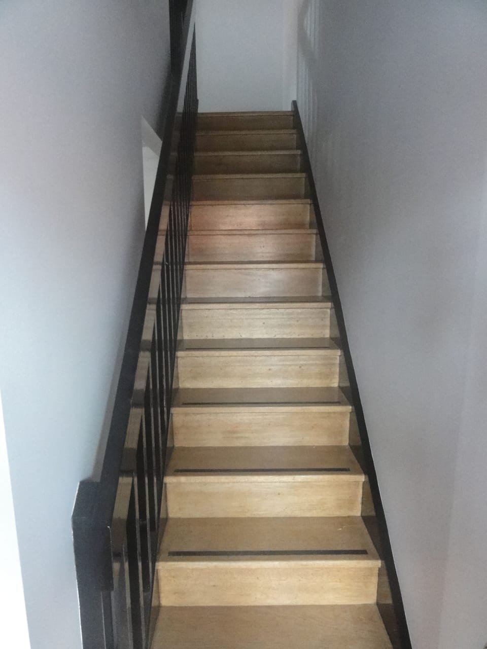 Stairs from ground floor to 2nd level