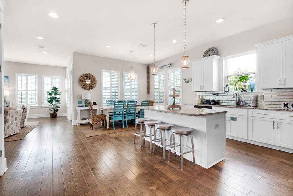 Kitchen and dining