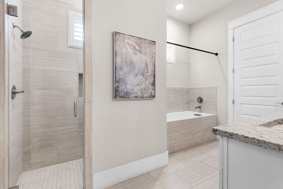 Master bathroom