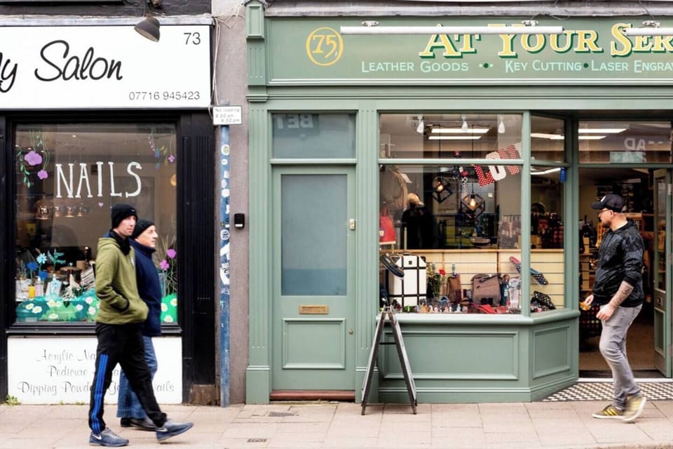 The high street is on your doorstep