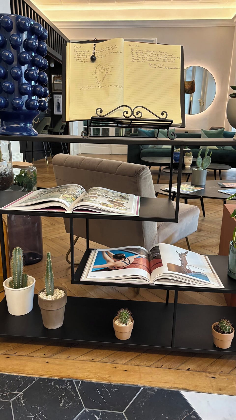 Lobby sitting area