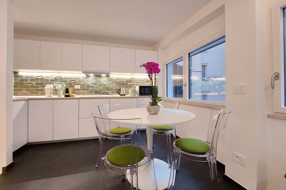 Apartment | Private kitchen | Full-size fridge, microwave, stovetop, dishwasher