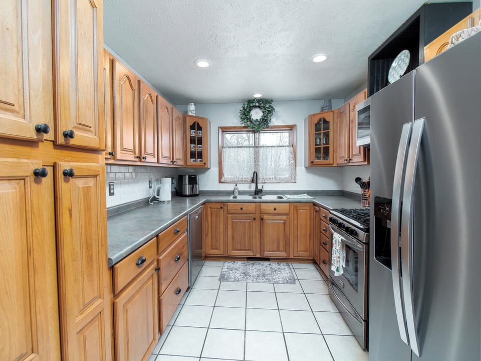 Fully equipped kitchen