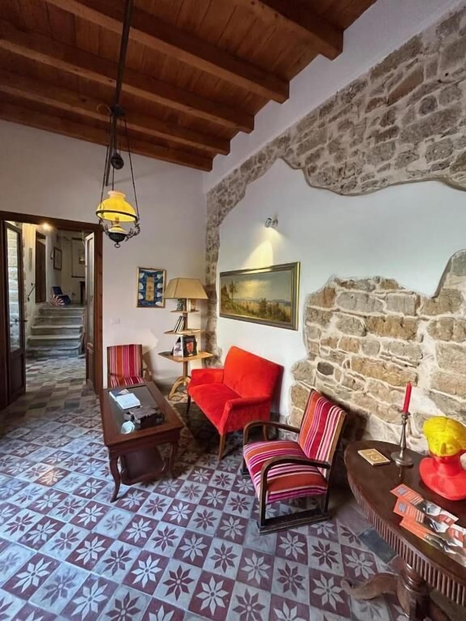 Lobby sitting area