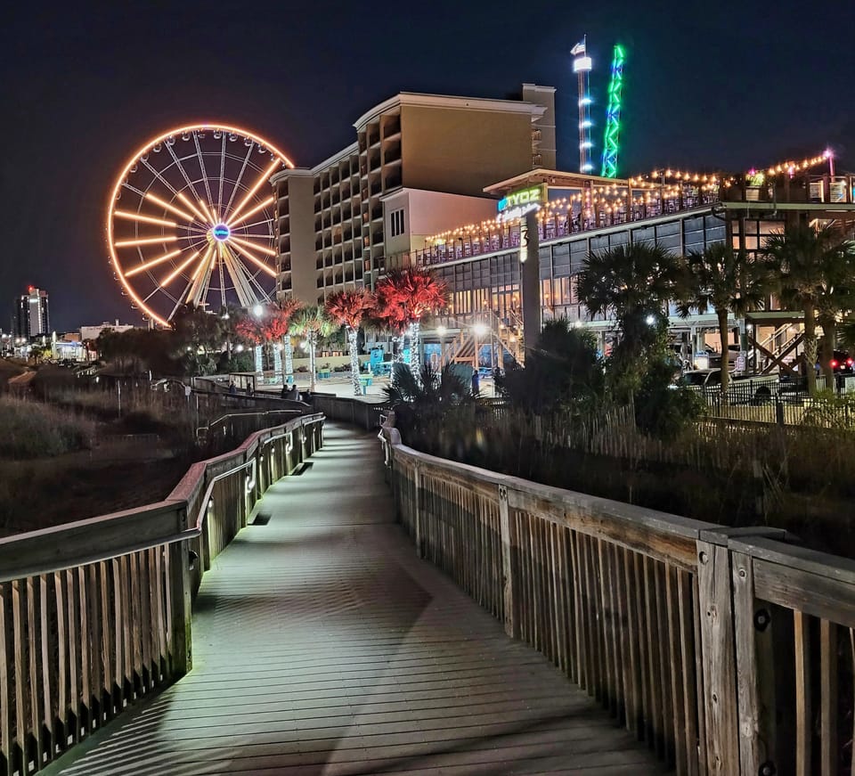 The Boardwalk is near all the fun