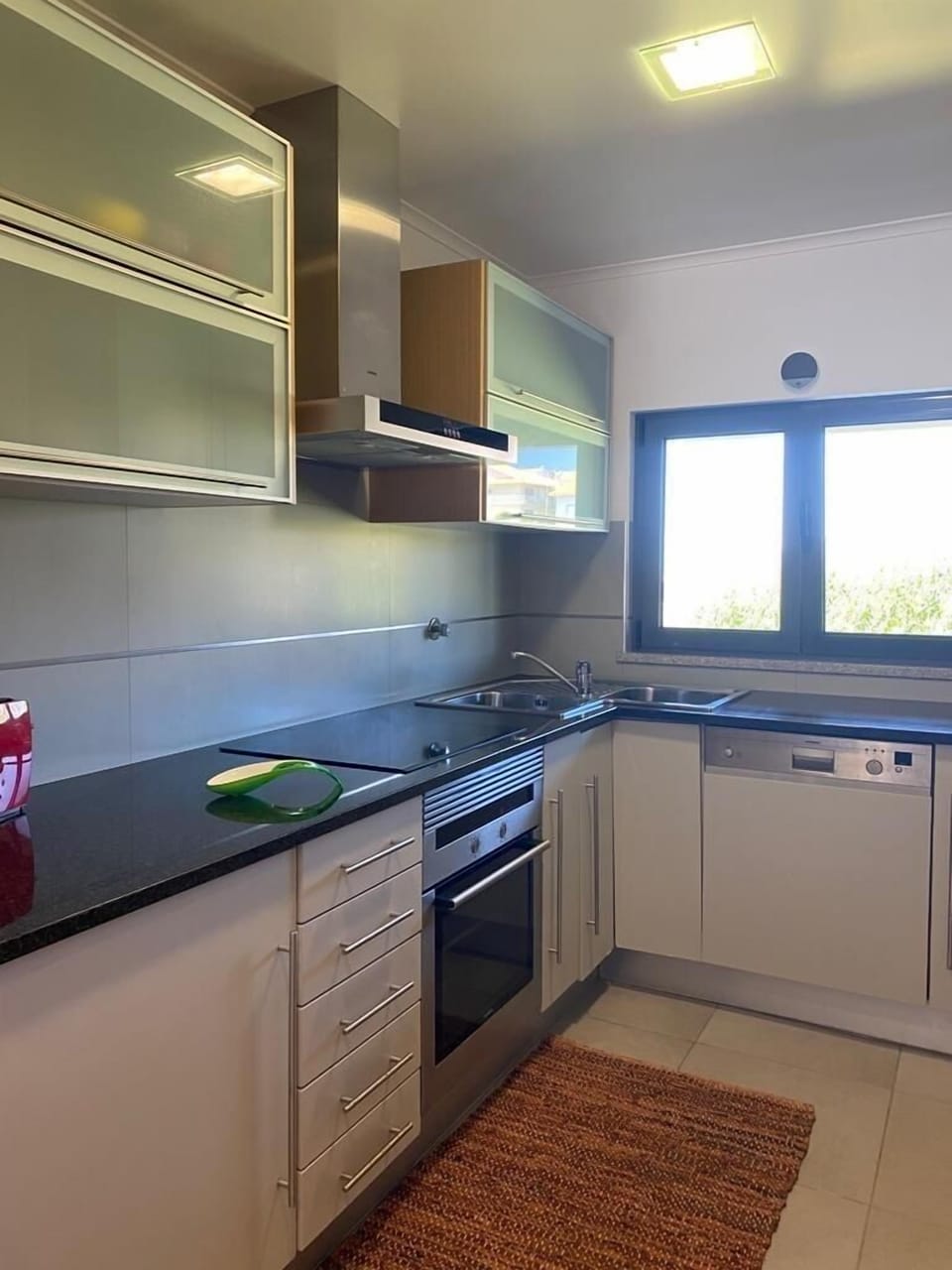 Panoramic Apartment | Private kitchen | Microwave, oven, dishwasher, toaster