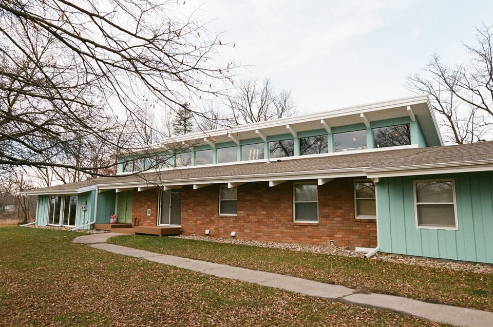 The home is 4,000 square feet and built by my Grandpa.