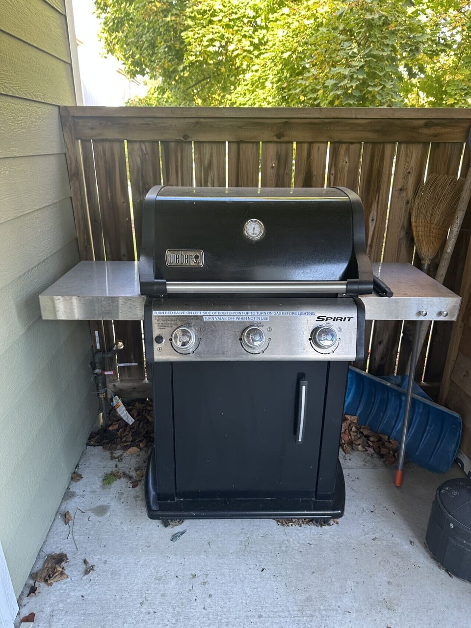 Natural gas BBQ for your private use