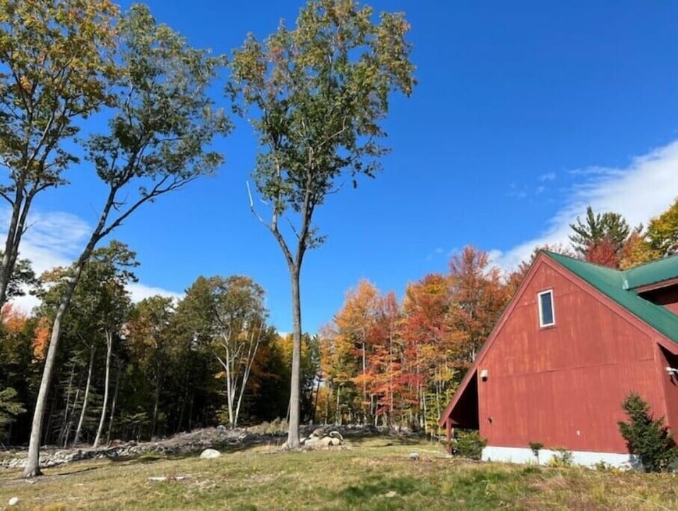 Enjoy the beautiful fall foliage.