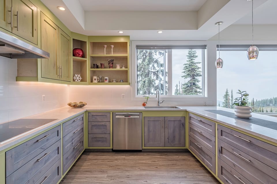 Open Concept Kitchen 
