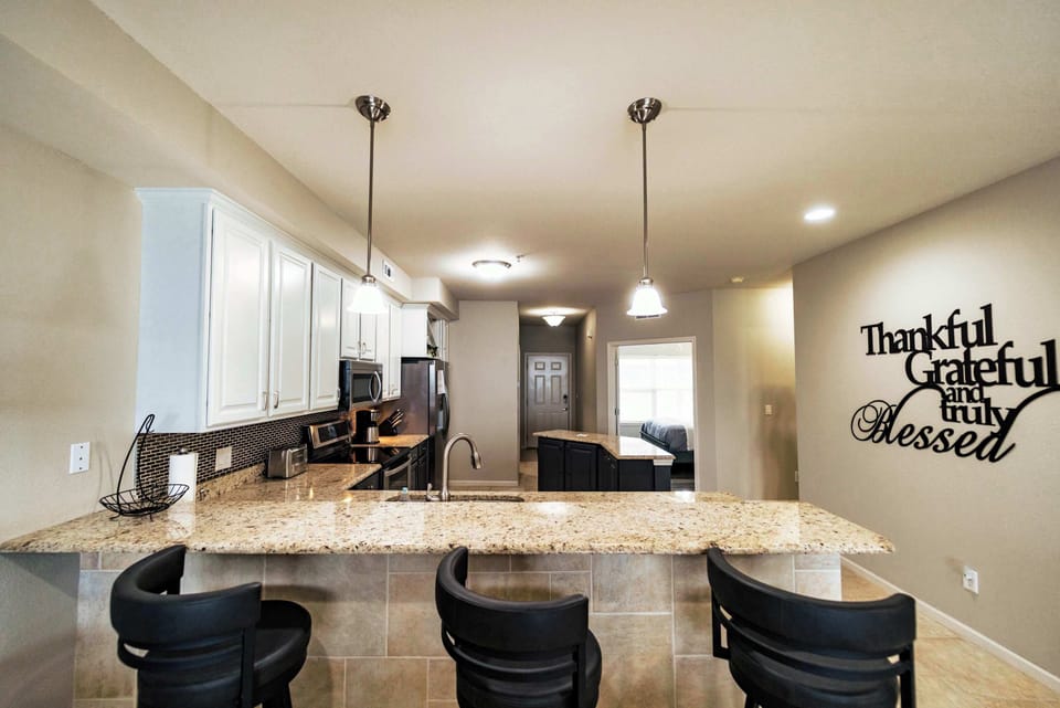 Condo, Multiple Beds, Balcony, Beach View (Happy Haven @ Lands End) | Private kitchen | Fridge, microwave, oven, stovetop