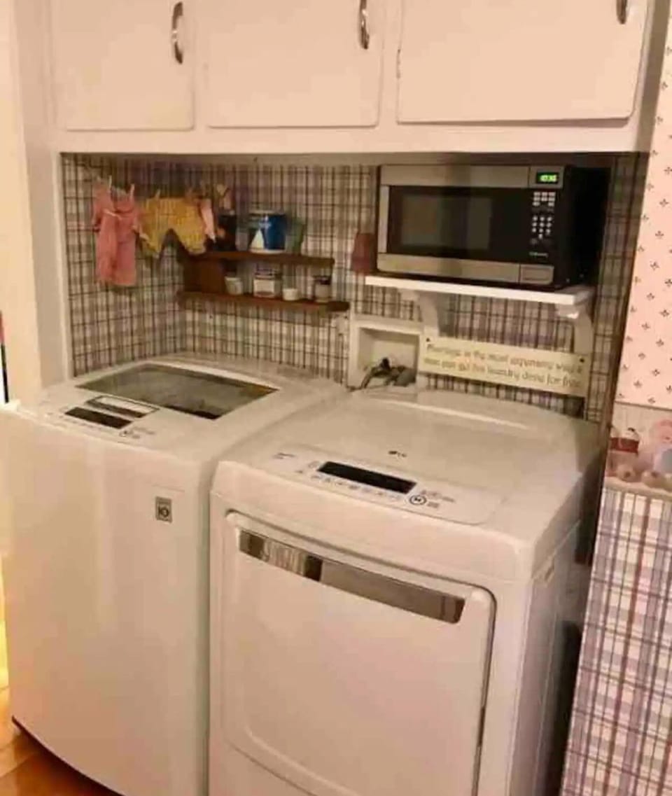 Washer and dryer