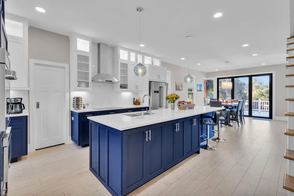Brand new quartz countertops