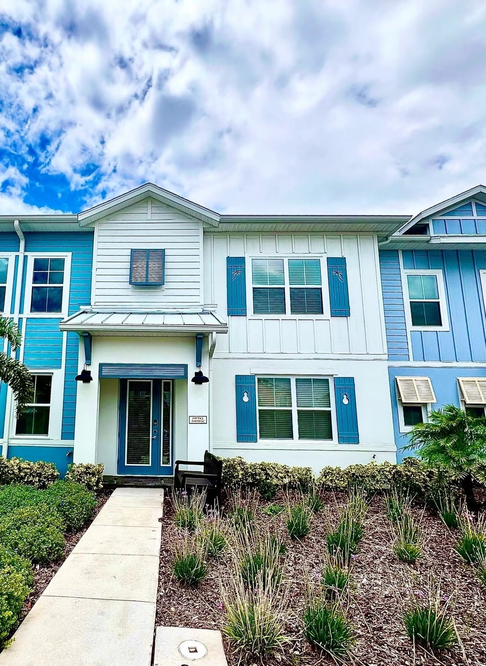 Lots of parking in front of the house, and beautiful walking trails to enjoy.