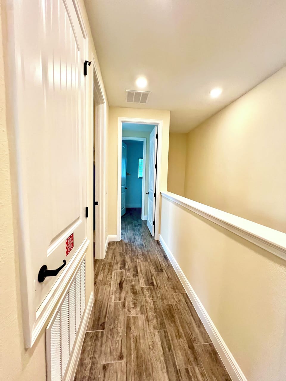 On the second floor you have 2 bedrooms and the laundry room.