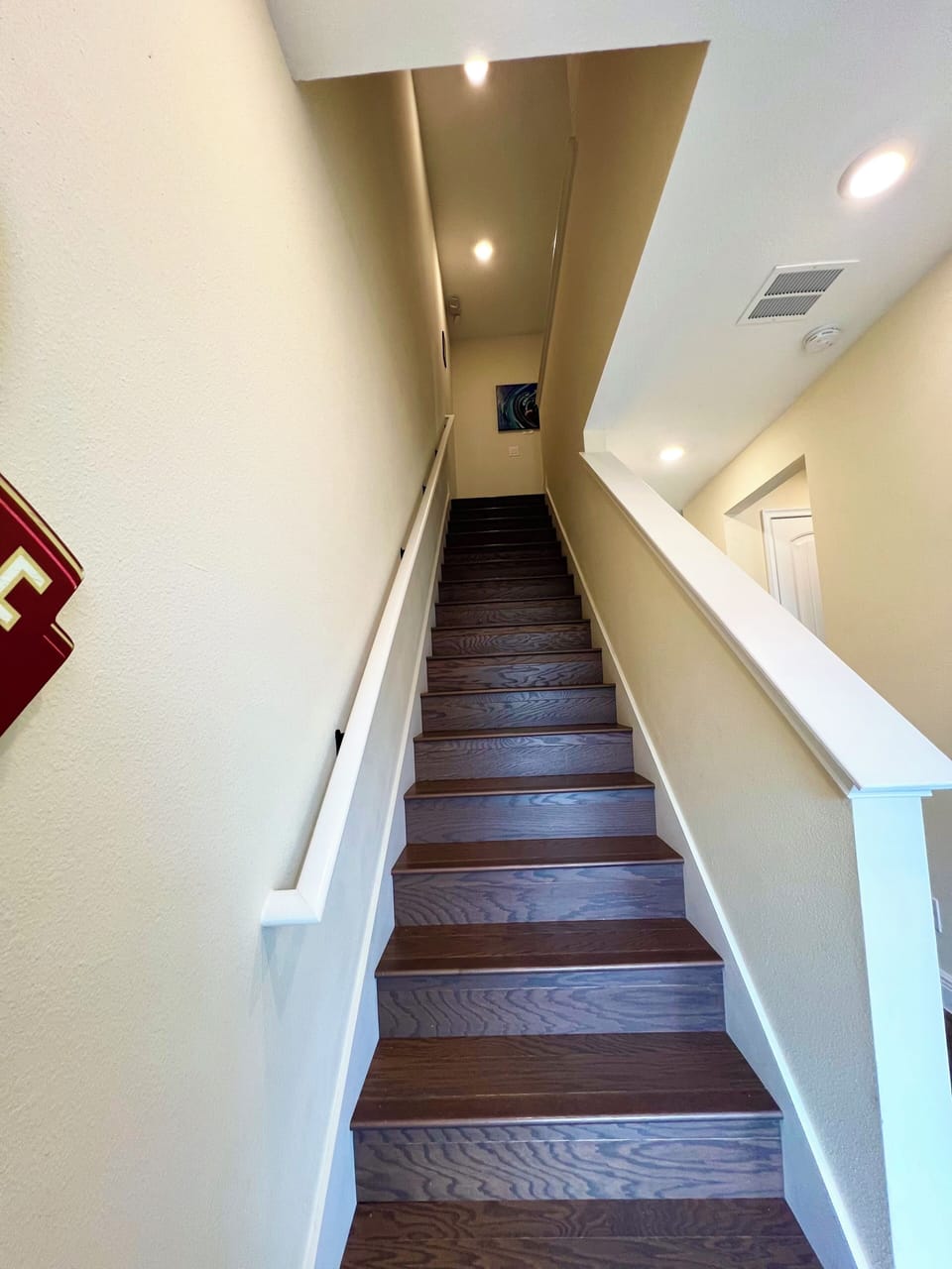 Stairs to the second floor