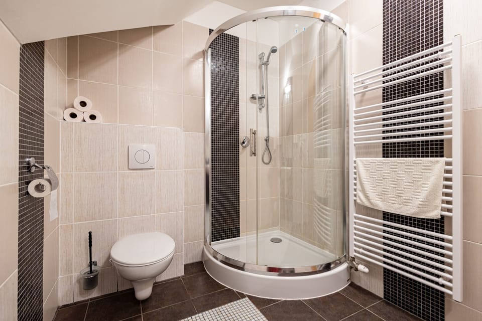 Comfort Triple Room | Bathroom | Free toiletries, towels