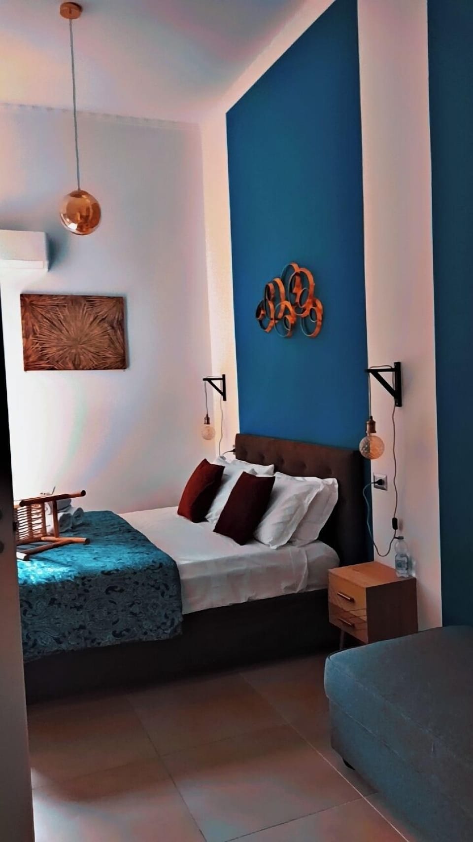 Premium bedding, down comforters, pillowtop beds, individually decorated