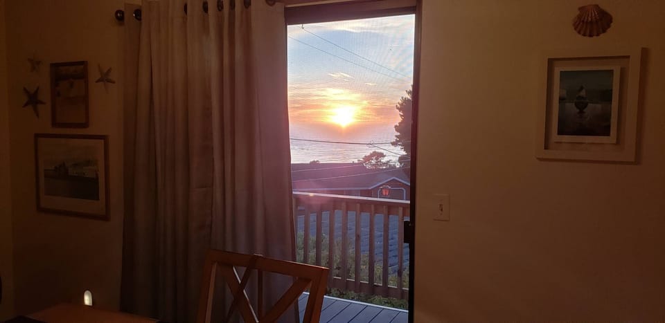 View from deck