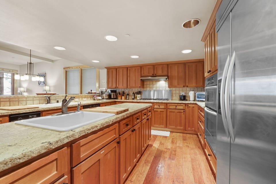 Indoors, Hardwood, Kitchen, Sink, Floor