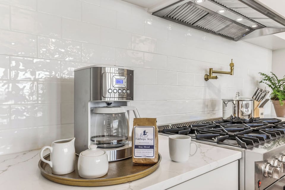 Complimentary Locally-Roasted Fairhope Stay Blend Coffee