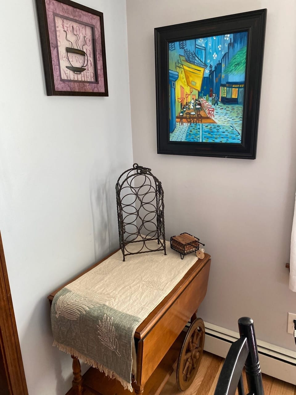 Your coffee and wine corner