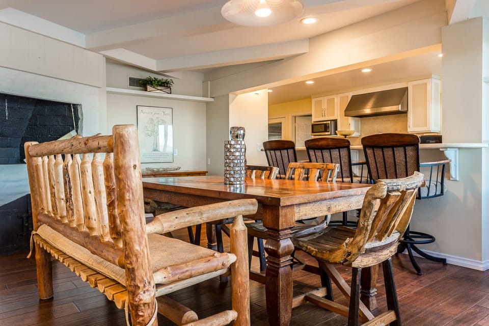 Dining space.