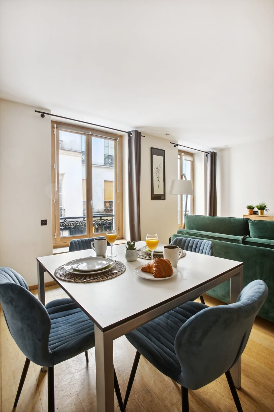 The living area