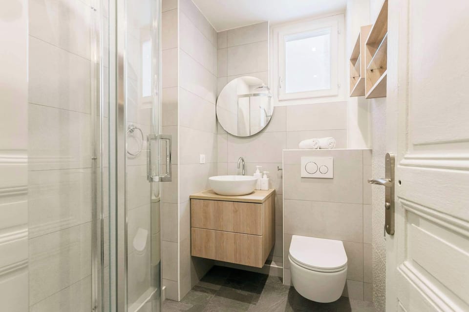 The bathroom
