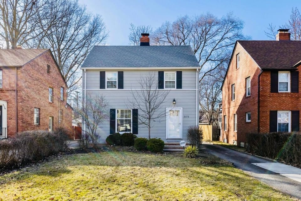 Our house - view from the street 