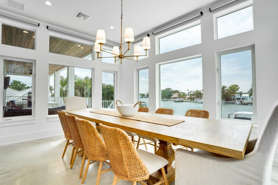 Savor every meal with the sea as your backdrop