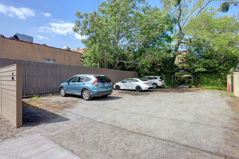 Free Off-Street Parking for 4!