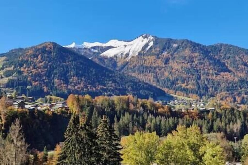 View of the Roc d'Enfer from the south facing balcony