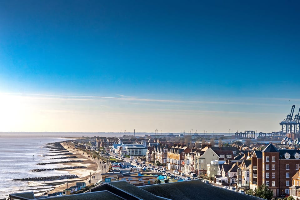 19 Undercliffe, Felixstowe: The views from the balcony