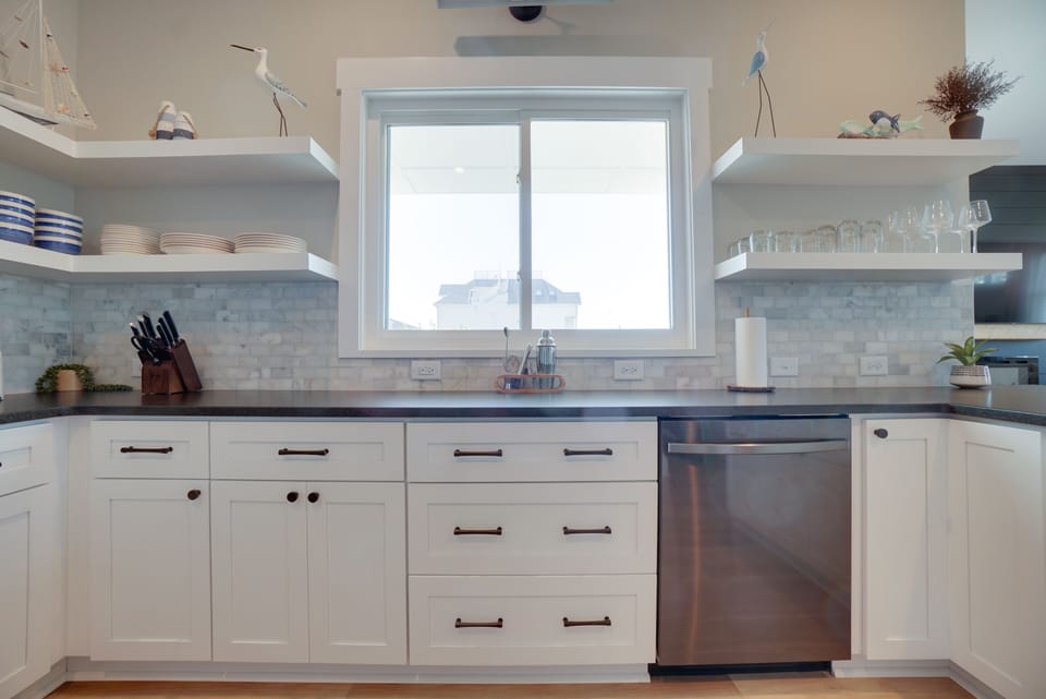 Fully stocked kitchen 