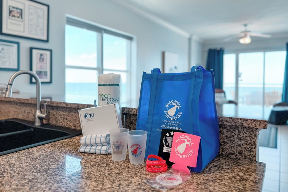 Beachball swag bag!
