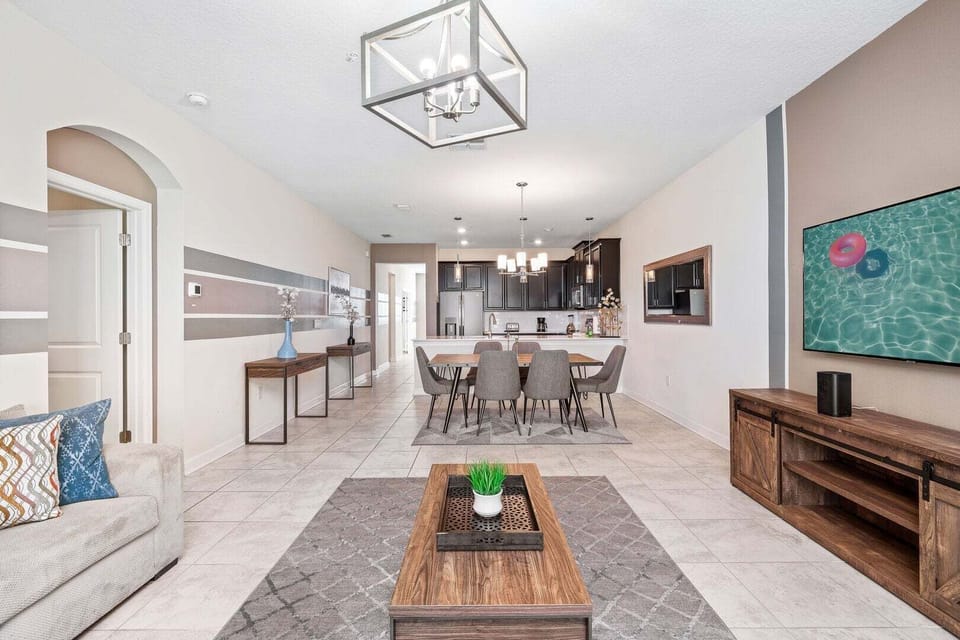 Open-concept spaces for relaxing and connecting with loved ones.
