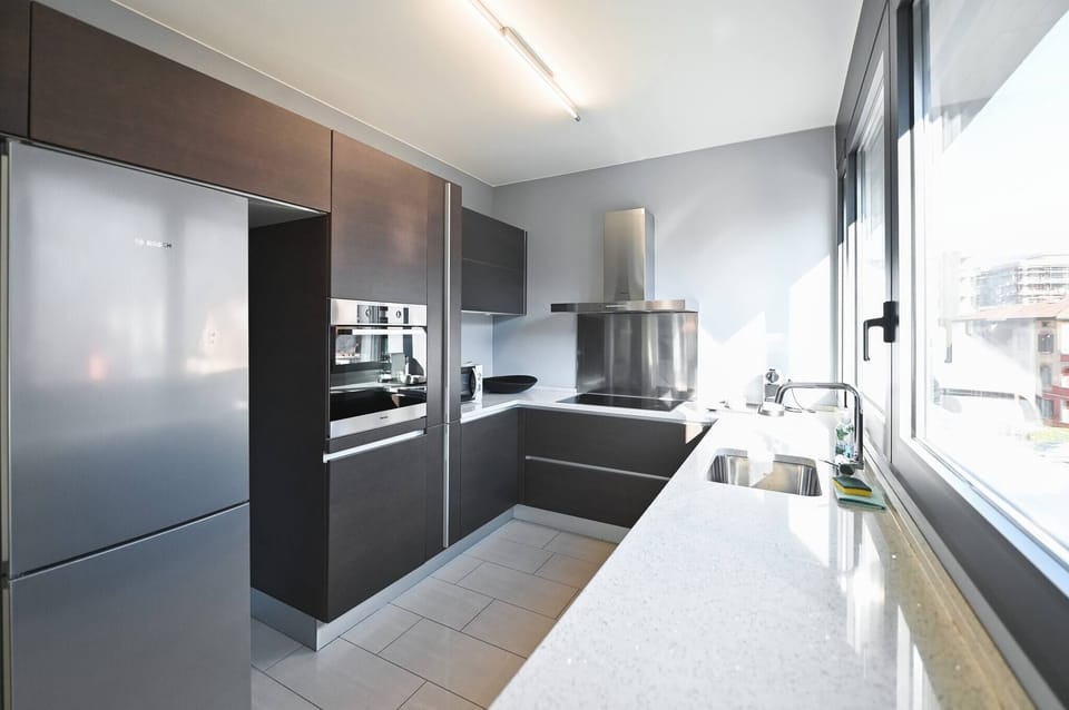 Apartment, 3 Bedrooms, Balcony, Garden View | Private kitchen